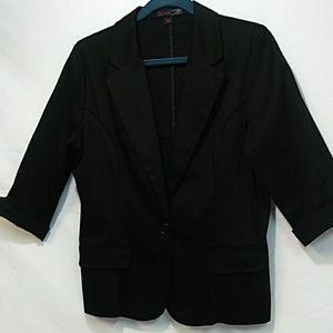 Blazer Black 3/4 sleeve